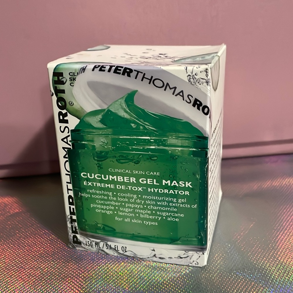 Peter Thomas Roth, cucumber gel mask
